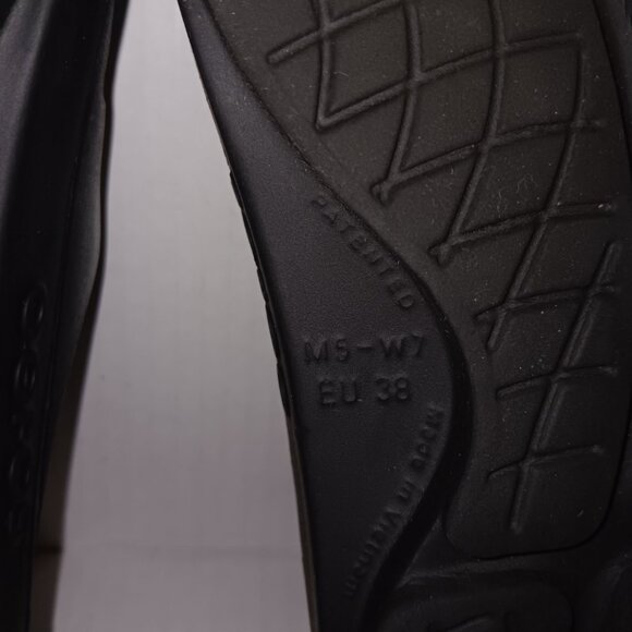 OOFOS METALLIC SPORT FLEX  SLIDE SANDALS - Picture 8 of 10